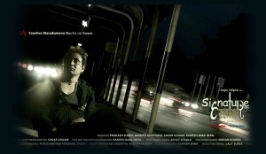 Binod Paudel, as teh main protagonist in Signature by director Sagar Ugdam. Binod is an agent of change in Nepal, focusing his art on social issues. 